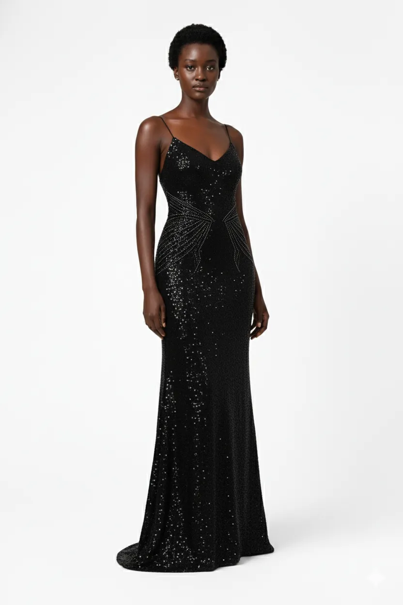 Ate Radiance Sequin Gown